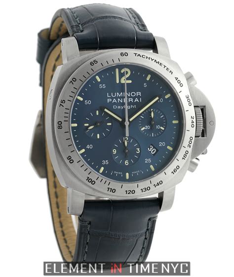 panerai luminor daylight chronograph ref pam 326|Panerai .